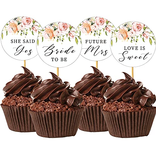 Best Cupcake Toppers Bridal Shower