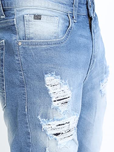 Image of Ketch Men's Tapered Fit Mid Rise Jeans (Stretchable)