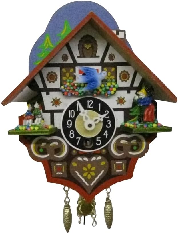 Engstler Mini Quartz Chalet Clock with Gingerbread House - Engstler