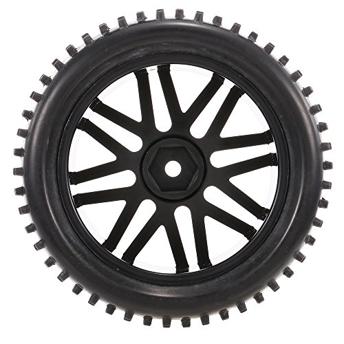 KKmoon 4 PCS 1/10 RC Off-road pneu ponto do prego padrão do passo V Hole Rim para 1/10 HPI Redcat RC