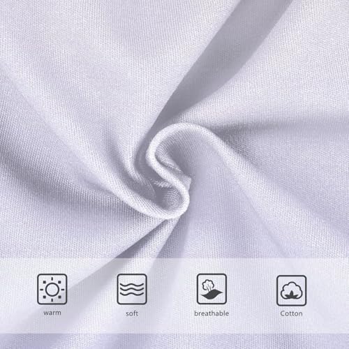 Joisal Stylish Toddlers Underwear Floral 2t Cotton Panties for Girl Lavender Blue Gradient Briefs Girls Undies3