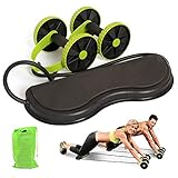 [Qualité supérieure] Entraînez-vous avec l'un des équipements d'exercice à domicile les plus efficaces pour vous aider à construire des abdos plus forts et plus gros. Il est fait d'un matériau solide et durable pour assurer qu'il résiste à des séances d'entraînement intenses. Cette salle de gym à domicile exerce une charge de roue de rouleau Ab jusqu'à 220 lb.