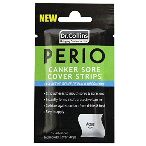 Dr. Collins Perio Canker Sore Cover Strip, 12 Count
