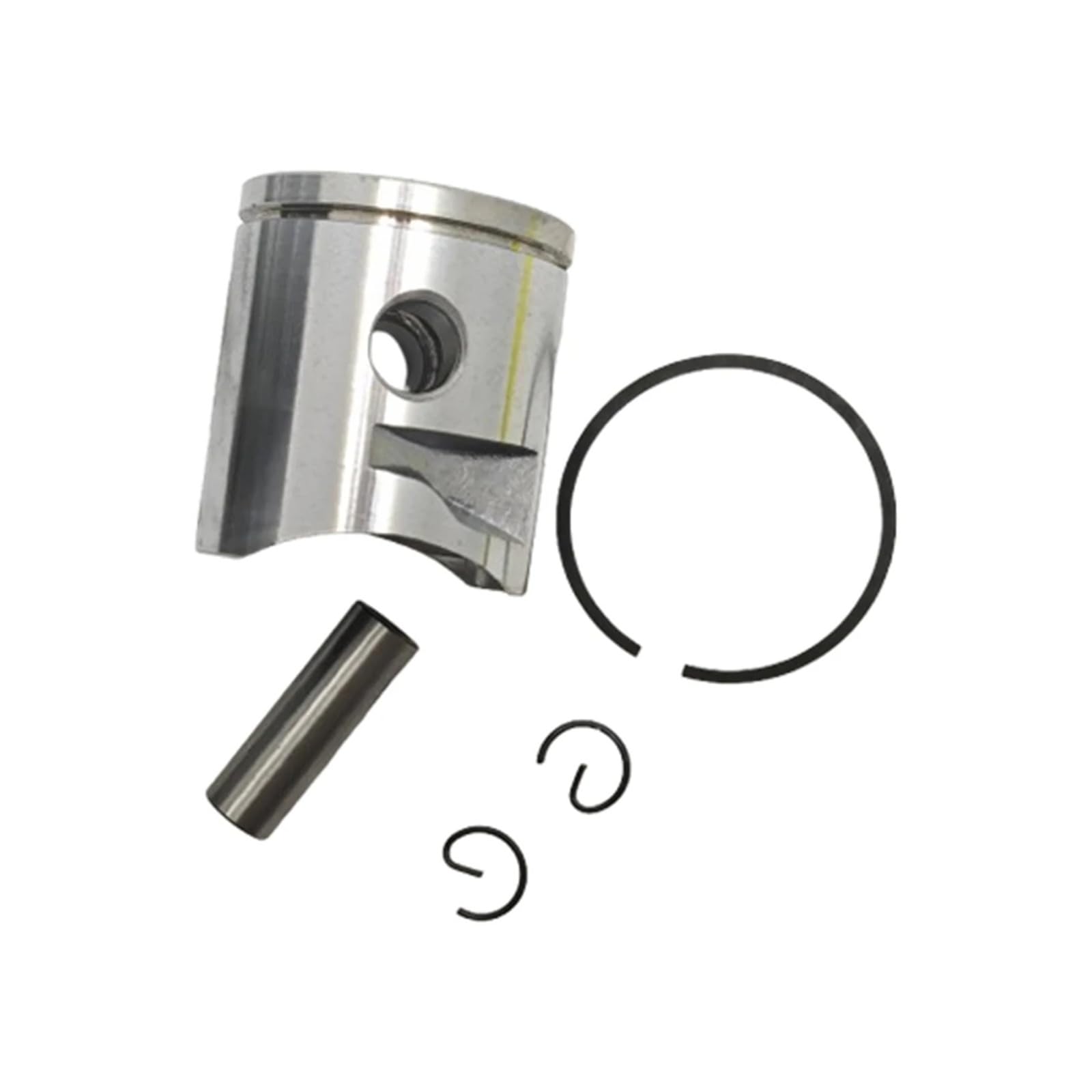 Compatible con Husqvarna 235, 236, 236E, 240, 5450417, con bujía de 39 mm, kit de cilindro y pistón de carburador.