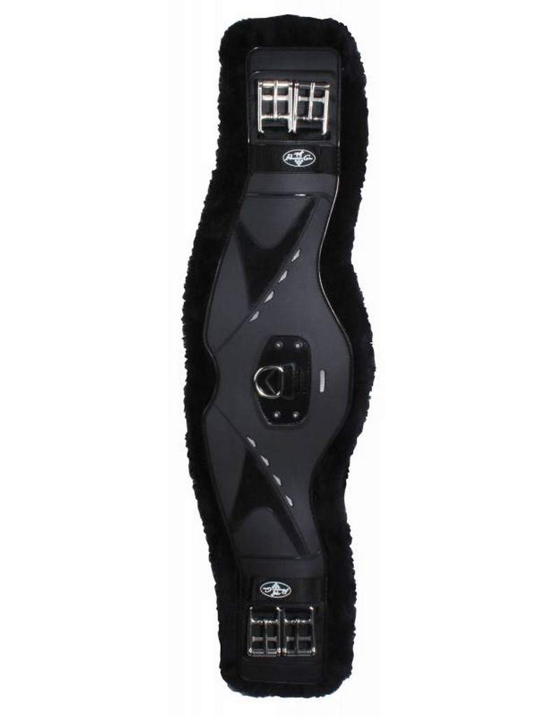 Professional's Choice Sports Medicine Products VenTech Contoured Equestrian Dressage Girth Black 28
