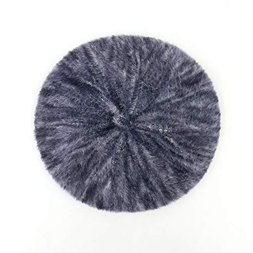 Béret peintre chaud pour femme avec isolation thermique hivernale et style rétro chic