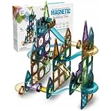 【Construction Flexible et Ludique】 Les pièces magnétiques s’assemblent facilement et permettent de créer des circuits variés. Aide les enfants à développer motricité fine, patience et esprit d’expérimentation.