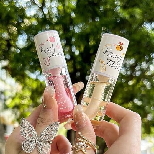 Transparent Lip Gloss Pack of 2 | High-Shine Clear Gloss | Hydrating & Non-Sticky Lip Shine for Women & Girls | Moisturizing Glossy Lip Care Duo-image-48