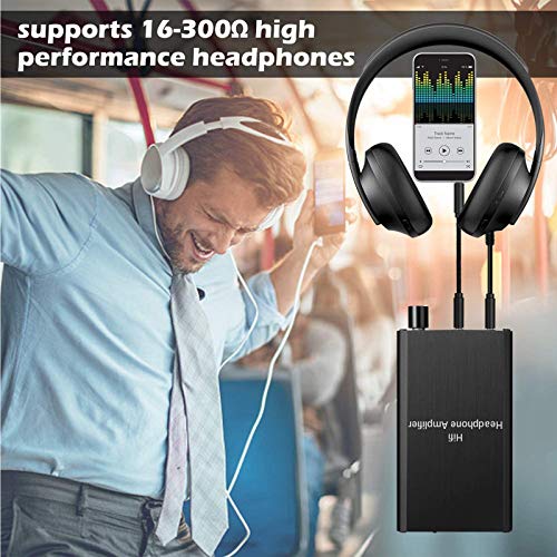 Amplificateur de casque HiFi 3.5mm résolvant le manque de volume audio
