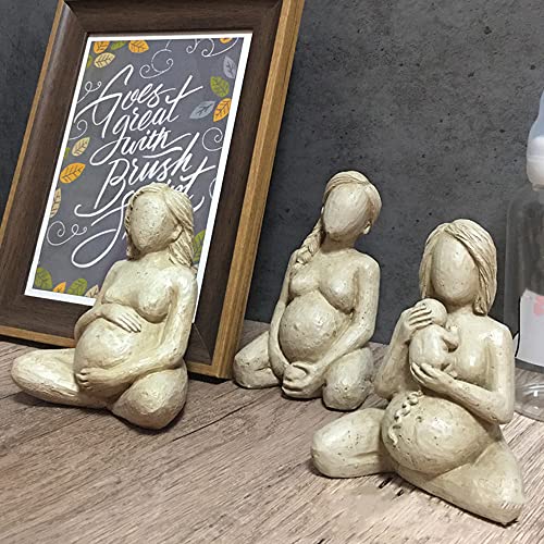 Estatua Mujer Embarazada Gran Madre para Decoración miniatura 5