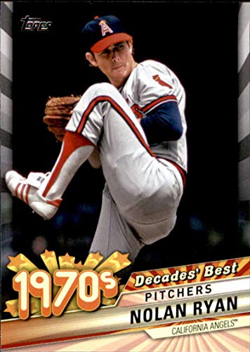 2020 Topps Decades Best #DB-37 Nolan Ryan California Angels