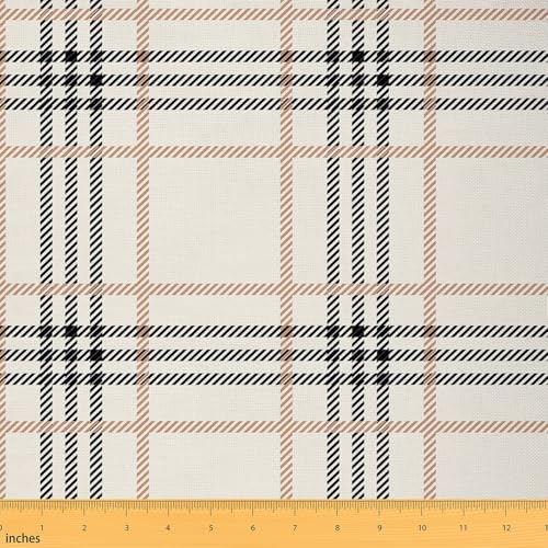 Feelyou Tissu Ameublement Tartan 10 Verges