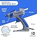 Chandler Tool Mini Hot Glue Gun And Sticks Set for Crafts and DIY Pistola De Silicona Caliente Inalambrica Complete Hot Glue Gun Kit With Glue Sticks (Blue)