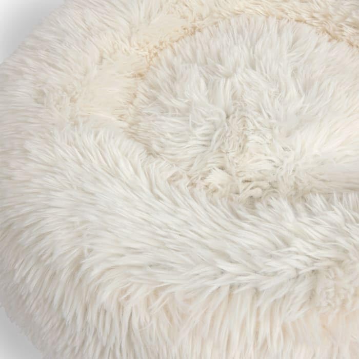 EveryYay by Petco Shag Round Cat Bed 20" L X 18" W X 7" H Small