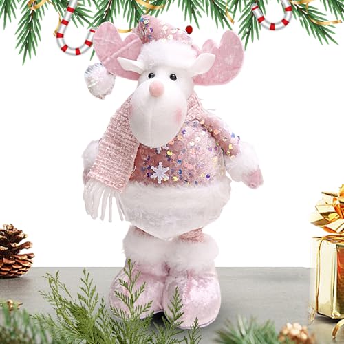 Peluche Père de Neige décoratif salon maison douce rétractable - 2