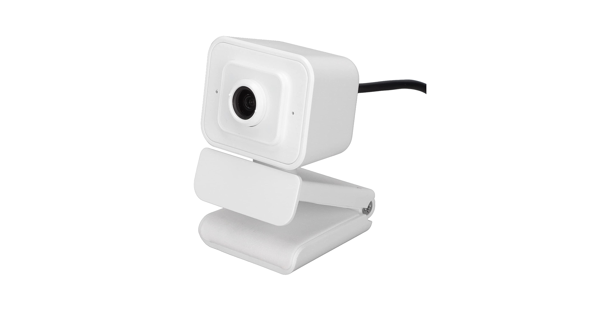 Amazon.co.jp: ホワイトウェブカメラ 1080P30fps360°回転ウェブ