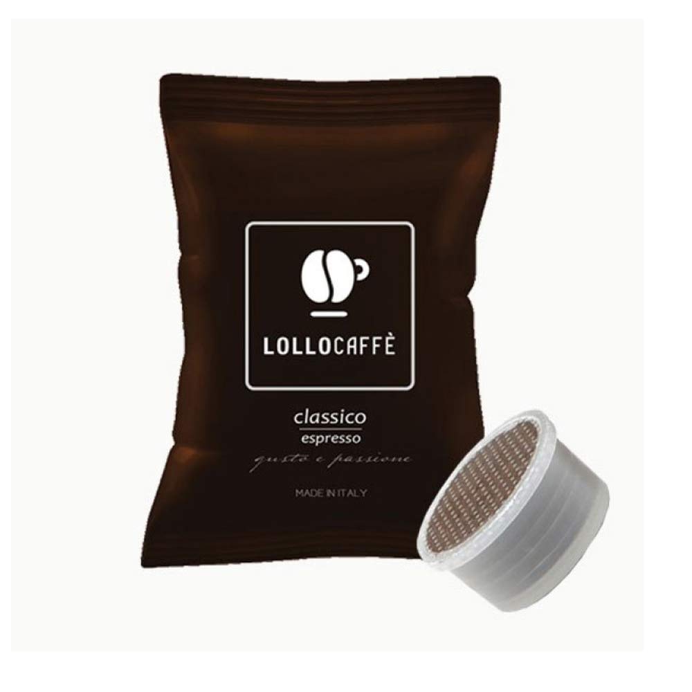 LOLLO - 200 cápsulas de café de mezcla clásica compatibles con POINT