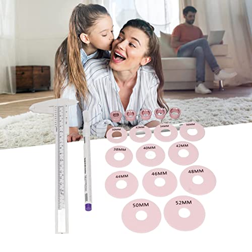 Set de medición 3D de areola con calibrador y anillos de silicona miniatura 2