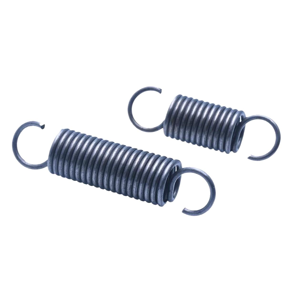 10PCS Small Extension Spring with Hook Wire Dia 0.3mm-0.5mm OD 3mm-5mm Length 10-300mm (10,0.5 * 3 * 40mm)