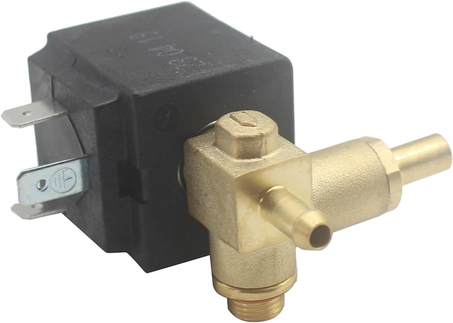 JYZ-5 3 Way AC 230V 50Hz G1/8" 6 Normally Closed Electromagnetic Solenoid Valve for Water Gas Stream