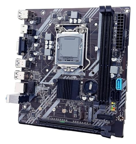Placa Base B75 LGA 1155 for Escritorio Compatible con DDR3 con Interfaz NVME M.2 USB3.0 SATA3.0