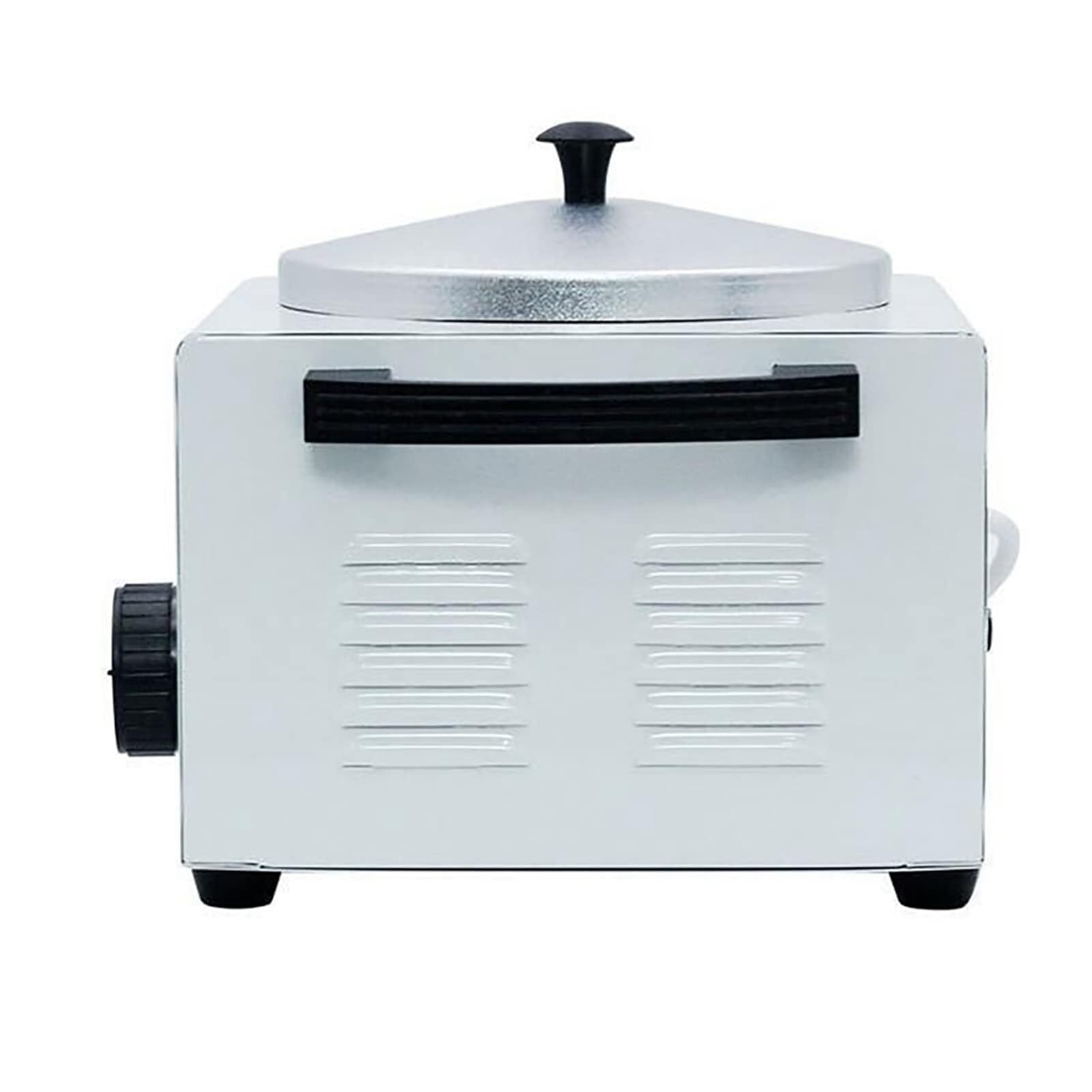 Calentador de Cera Eléctrico Profesional 500ml - Depilación, Temp Ajustable 0-80°C, Aluminio, Fácil Limpieza, Todo Tipo Cera, Salón/Hogar | Black