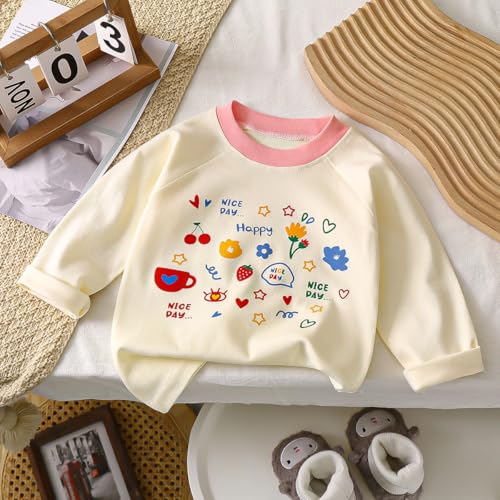 Long Sleeve T-Shirts for Toddler Kids Boys and Girls 3 Packs Sets2