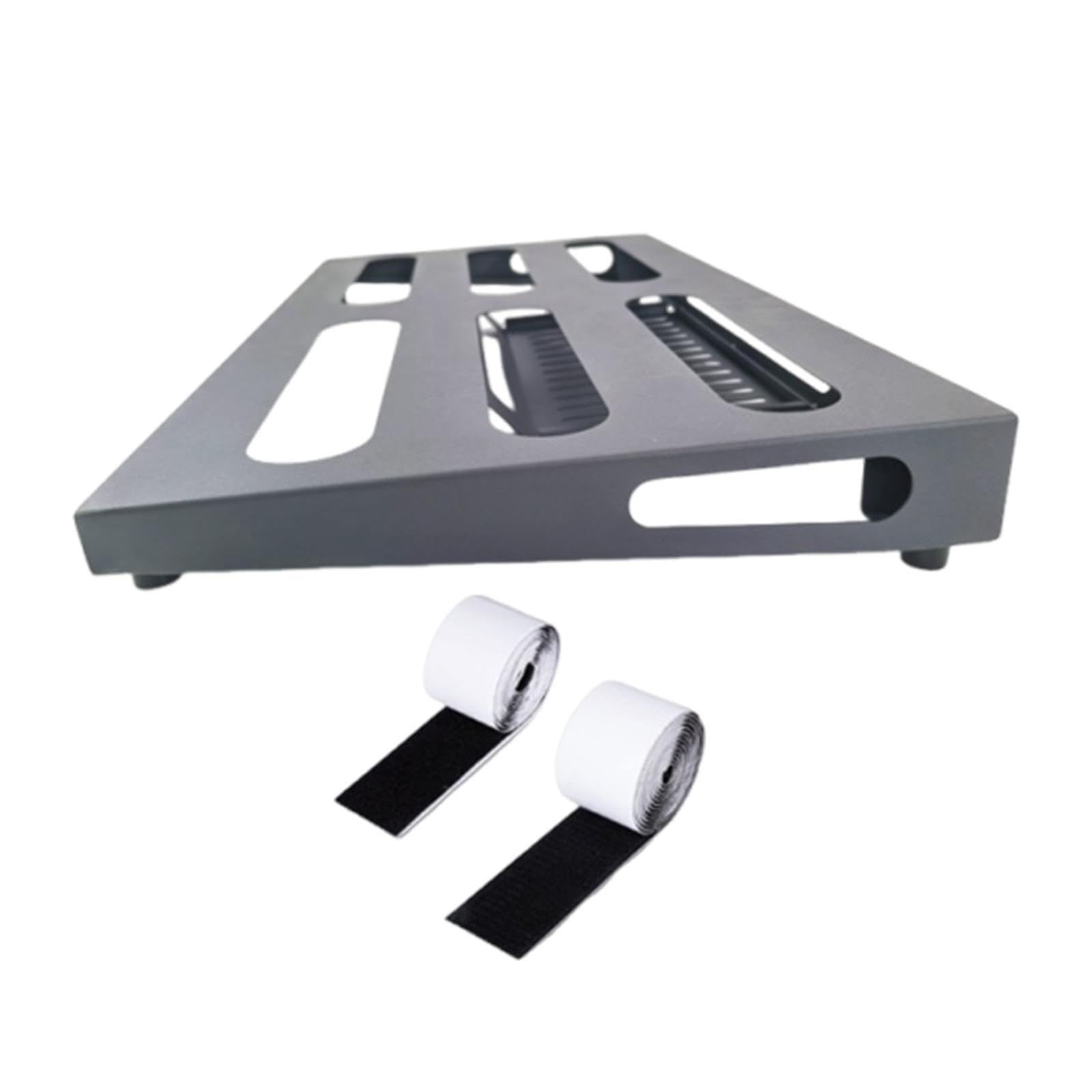DYNWAVE Guitar Effect Pedal Effects Bracket Lightweight Replacement Stable Multipurpose Anti Slip Alloy for Musical Instrument Parts, L