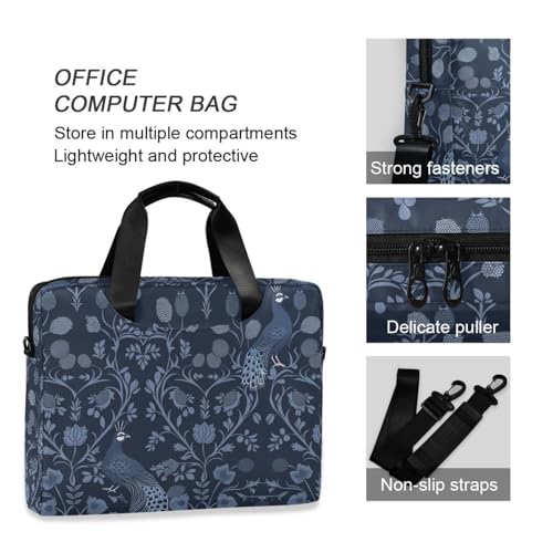 Maletín para portátil 15.6" azul oscuro miniatura 6