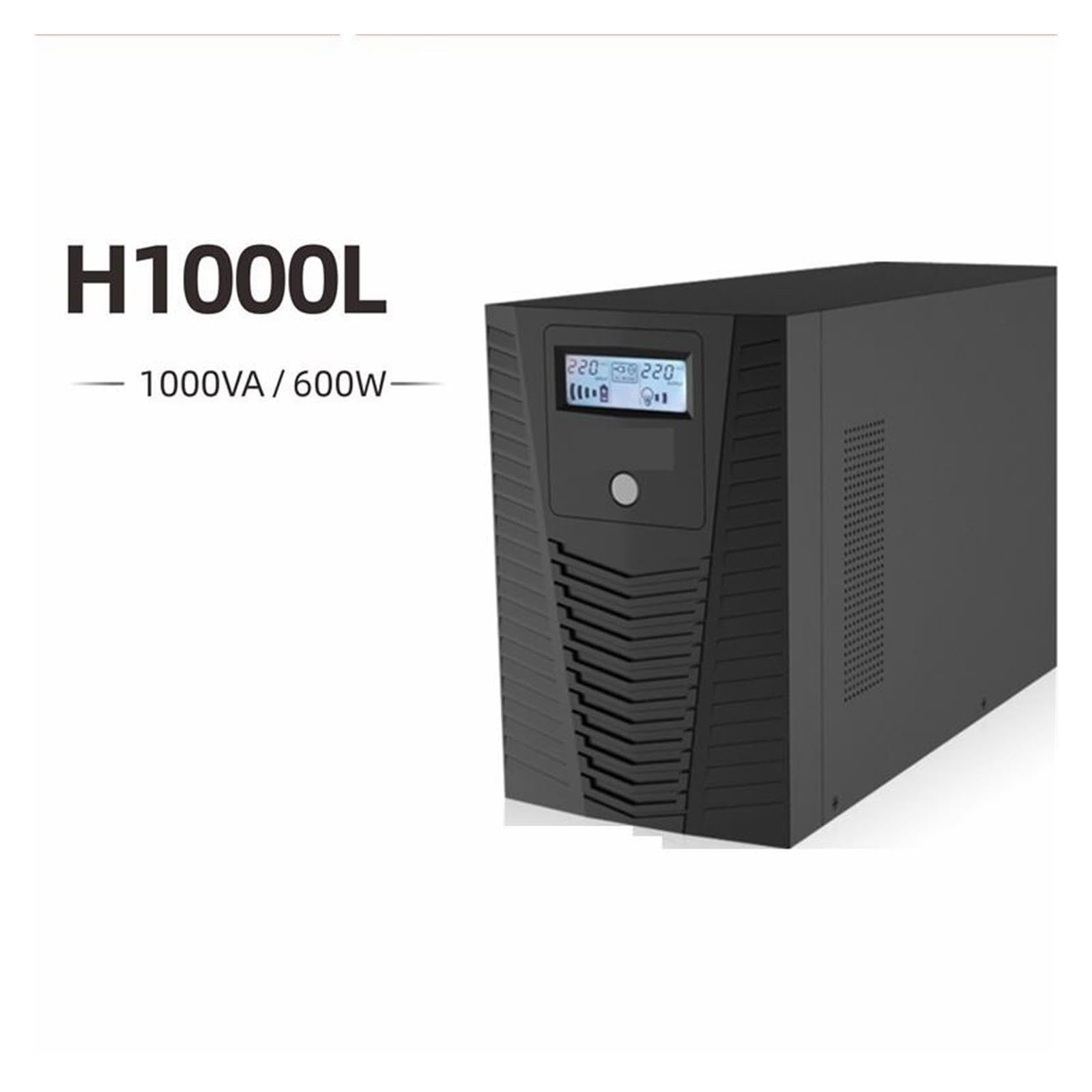 Alimentación ininterrumpida de UPS, Unidad de H1000L 1000VA 600W UPS