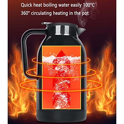 Tetera eléctrica para coche de acero inoxidable 1300 ml miniatura 4