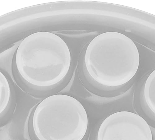 Miniatura 9 de Caja de resina, joyero de almacenamiento de lápiz labial DIY forma redonda reutilizable resina de silicona lápiz labial soporte de almacenamiento