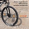 Touroll U1 Vélo Électrique, 26"/29" Vélo Électrique en Montagne pour Adulte, VTT électrique 250 W, Batterie Amovible 13AH, Autonomie 65 km, E-Bike 21 Vitesses (U1 29") #4