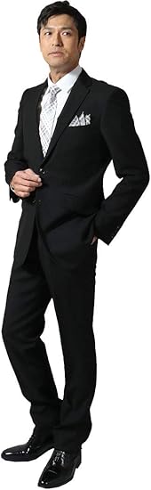 Amazon United Gold 礼服 メンズ シングル 高級 スリム ブラックフォーマル ノータック 4000 フォーマル 通販 Amazon United Gold 礼服 メンズ シングル 高級 スリム ブラックフォーマル ノータック 4000 フォーマル 通販
