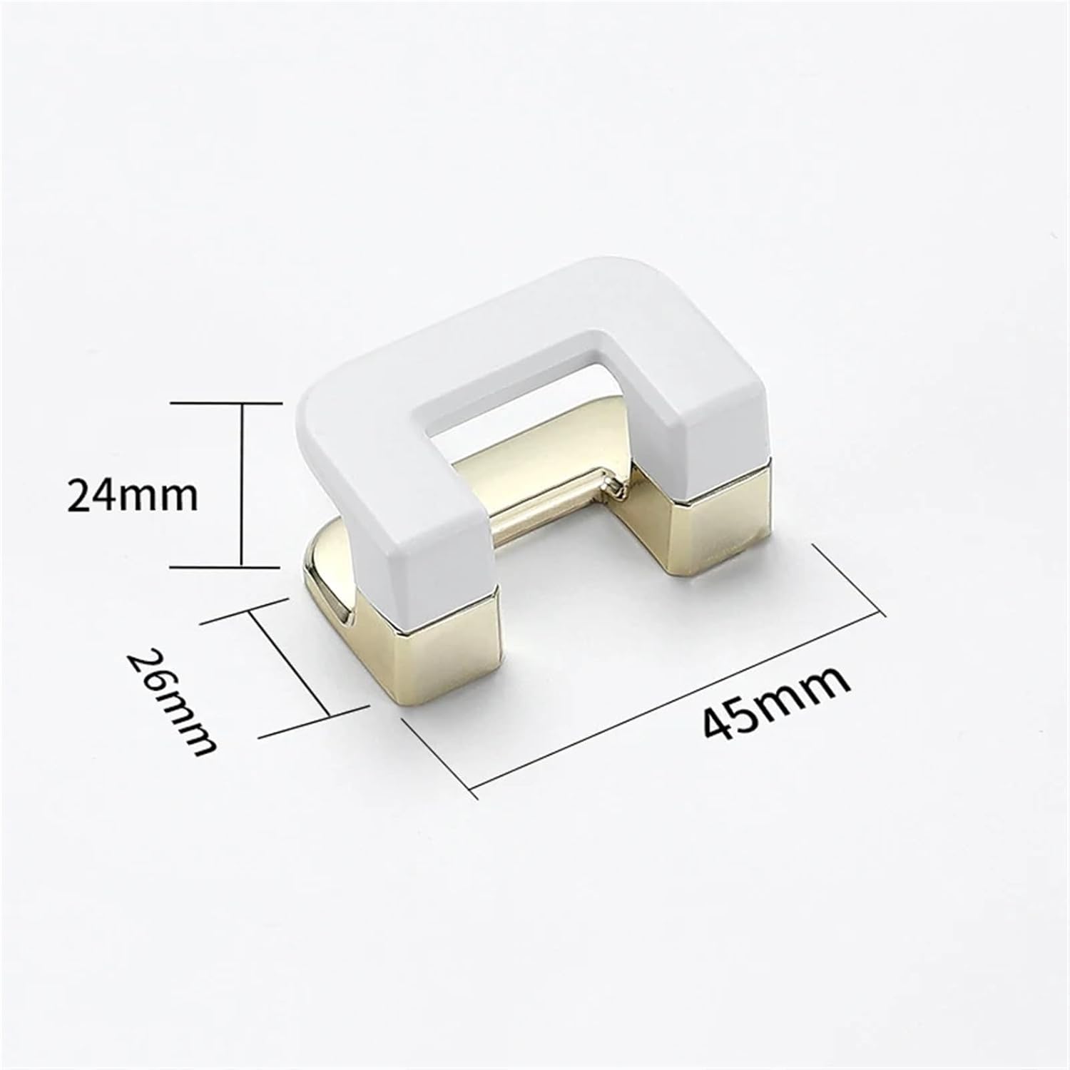 Zinc Alloy Handle 32mm/96mm Cupboard Wardrobe Pulls Kitchen Cabinet Drawer Door Knobs Black Gold Furniture Hardware 1Pcs (Color : Black Gold-96mm)