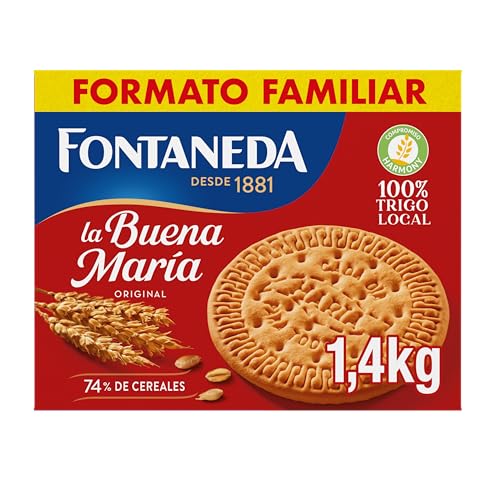 Fontaneda La Buena Maria Galletas,adecuado paratoda la familia, Galletas crujientes, 1,4 kg