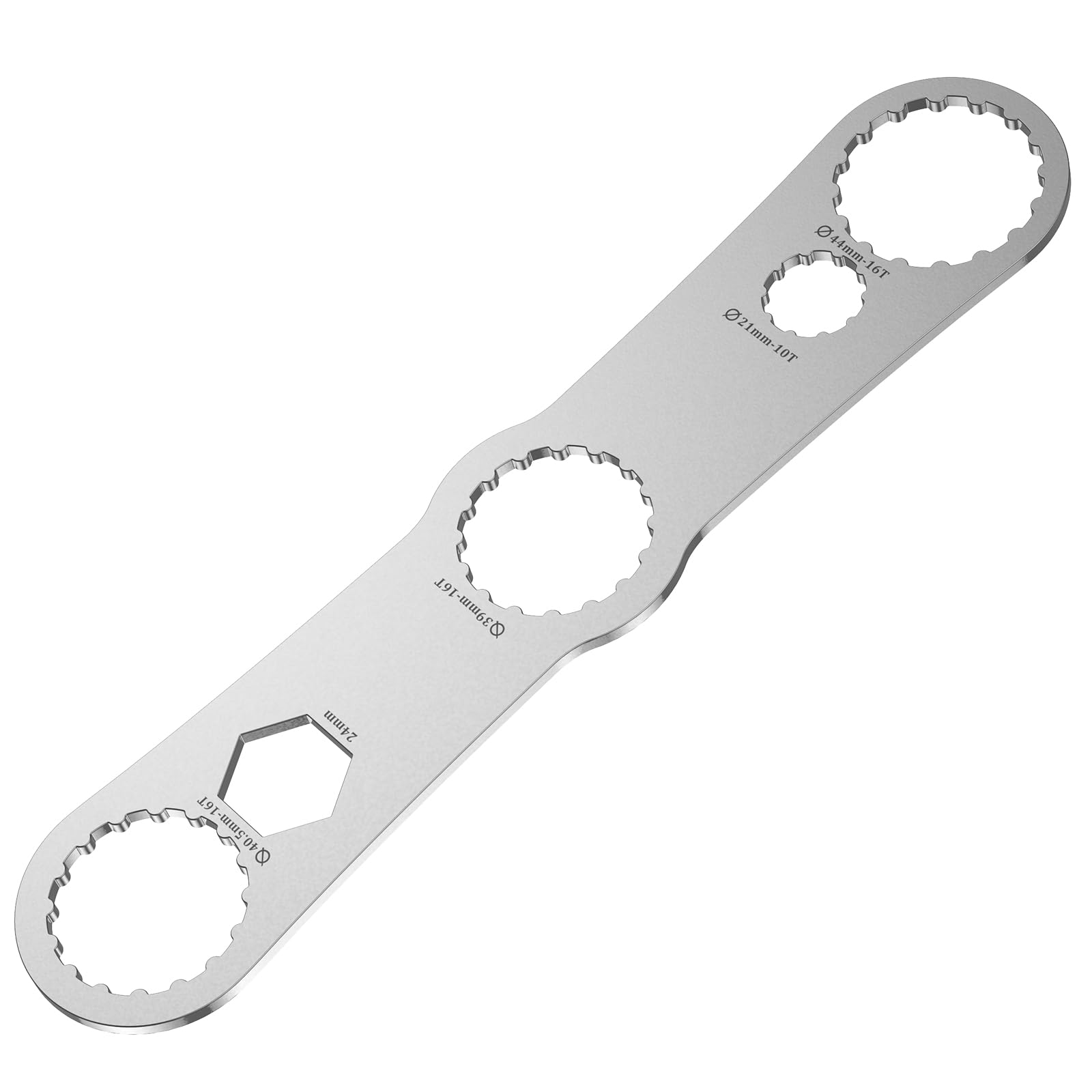 QENWKXZ Bicycle Bottom Bracket Wrench, Suitable for BB wrench in 39 40.5 44mm outer diameter, 16 Notch, Compatible with BB51 BB52 BB70 BB71 RS500