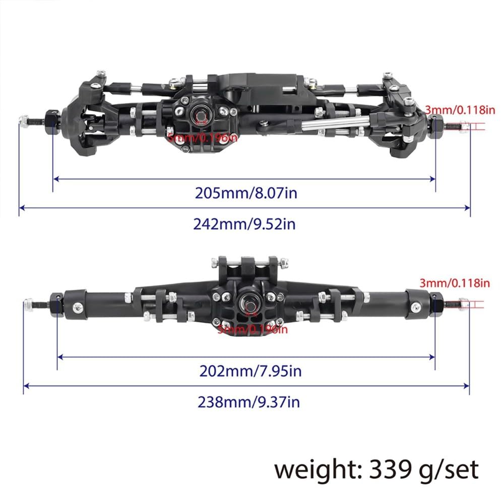 Amazon | Ceftyopo 1/10スケール Vanquish H10 Optic RCクローラーカー