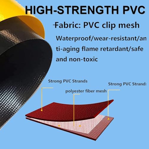 Jumpfly 10FT Trampoline Outdoor for Kids Trampoline with Basketball Hoop Recreational Trampolines Heavy Duty Anti-Rust ASTM Approved Black