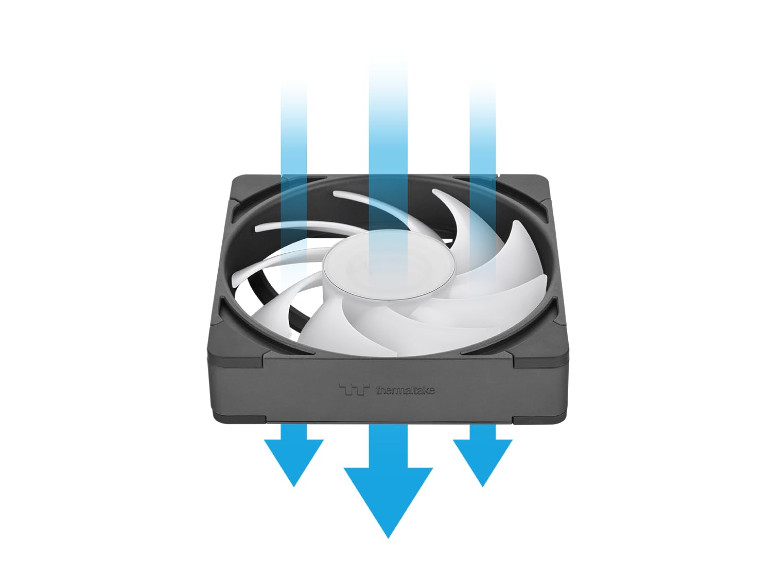 Thermaltake CT120 EX Infinity ARGB Sync 3 Pack | Wentylator | PWM500~2000 TR/min, ARGB MB Sync, czarny