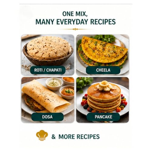 Image of Low Glu Mix Elite Multigrain Flour Blend for Balanced Nutrition