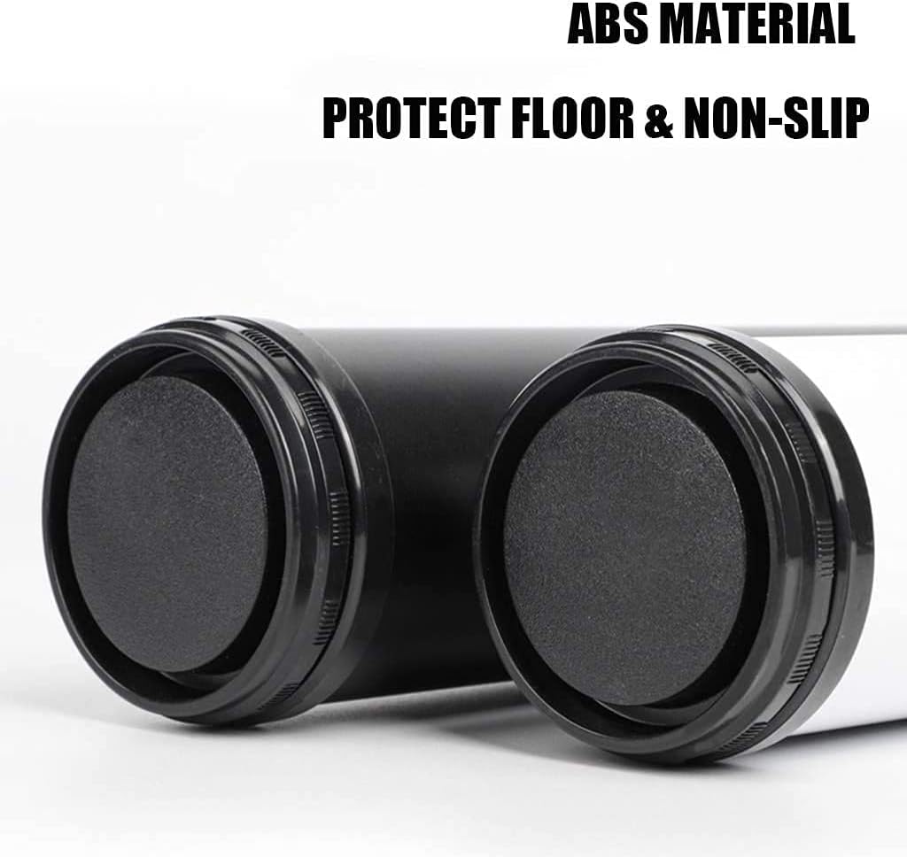 Bar Counter Legs Table Legs Adjusting Height End Table Legs Furniture Legs Sofa Legs Desk Legs Closet Legs Bench Legs Chair Legs Set of 2 for Glass, Desk, Closet
