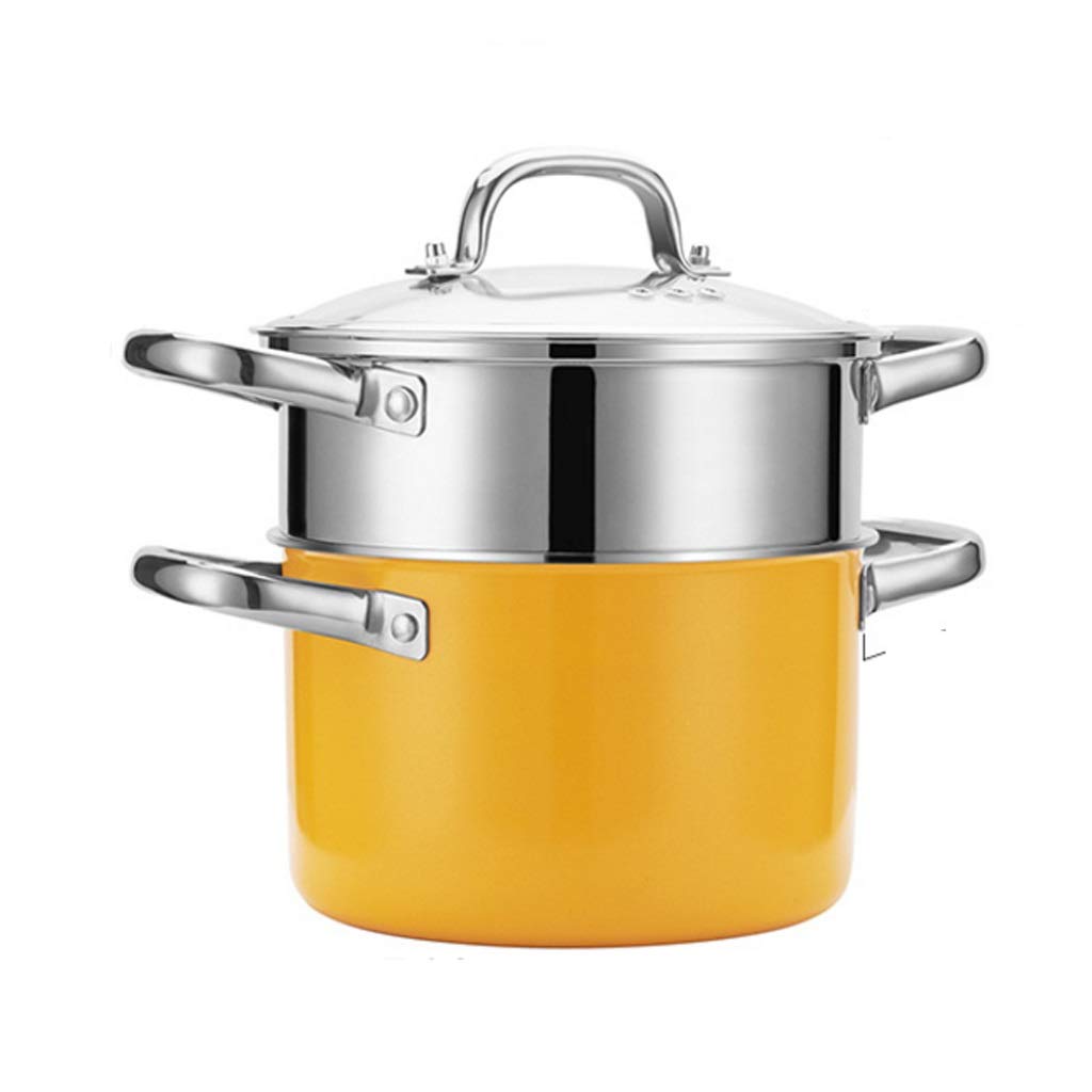 Vaporera de Acero Inoxidable for el hogar, vaporera pequeña Gruesa, vaporera, Cocina de inducción, Estufa de Gas