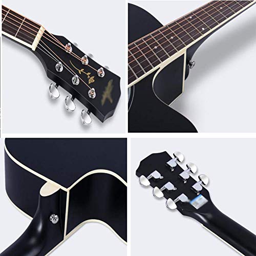 Guitare pour enfants, guitare acoustique 38 pouces Débutant Ballad Guitar Son réglable Mâle et femelle Pratique avec sac… - Les Beatles, Paul McCartney, John Lennon, RIngo Starr, George Harrison Guitare pour enfants, guitare acoustique 38 pouces Débutant Ballad Guitar Son réglable Mâle et femelle Pratique avec sac… – Image 5