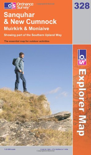 OS Explorer map 328 : Sanquhar & New Cumnock