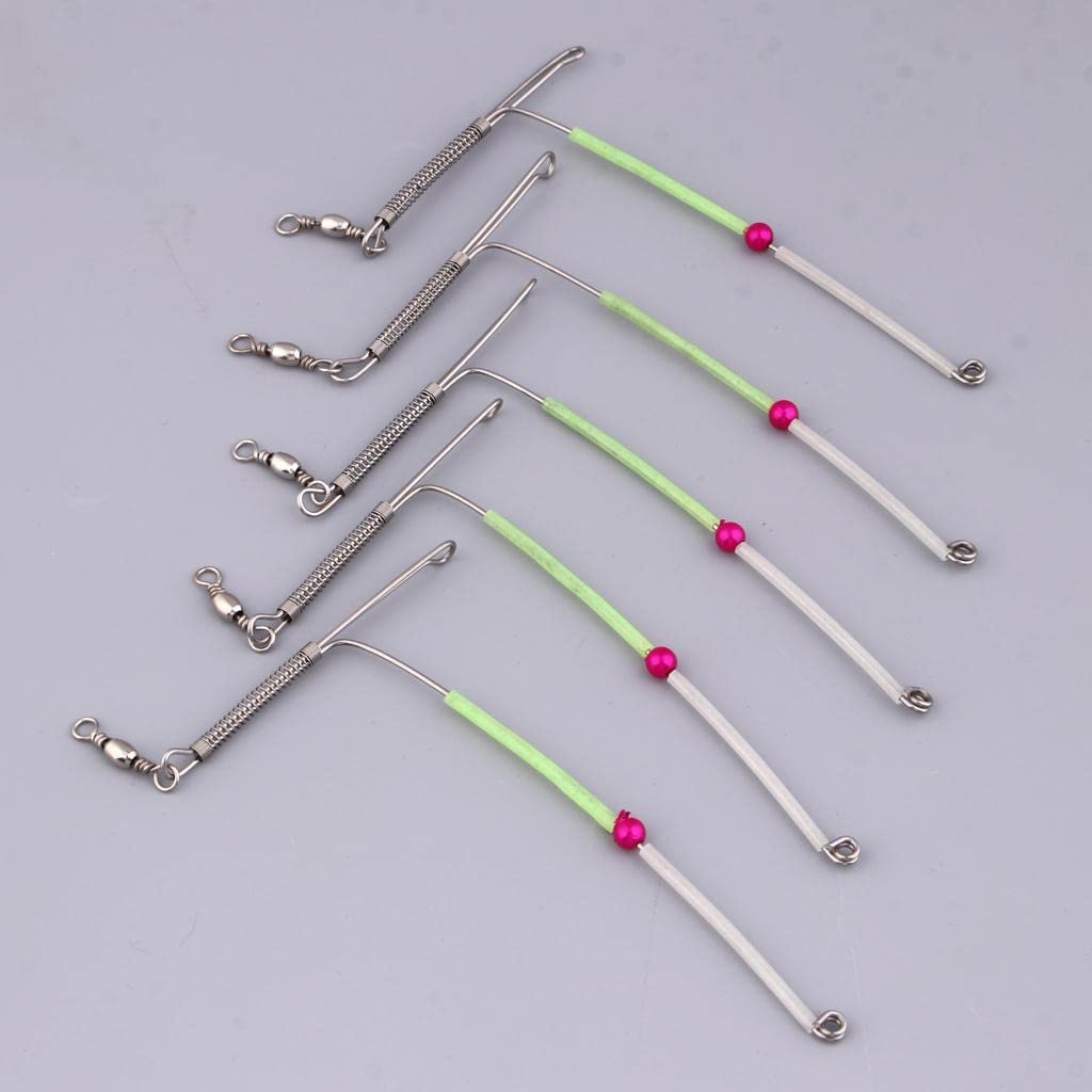 LOOM TREE® 5pcs Anti Tangle Booms Bent Booms with Swivel Spring Terminal Tackle | Fishing | Terminal Tackle | Other Terminal Tackle-image-45