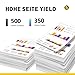 DOREINK Kompatibel mit 604XL Druckerpatronen Kompatibel mit Epson 604 Patronen Multipack für Expression Home XP-3200 XP-4200 XP-2205 XP-3205 XP-4205 XP-2200 Workforce WF-2910 2930 2935 2950 (9er-Pack)