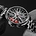 Imagen de MIDYUID Reloj en Forma de llanta Reloj Deportivo 3D para Rueda De Coche para Hombre Reloj Deportivo Impermeable De Moda Hombre con Reloj De Cubo De Llanta