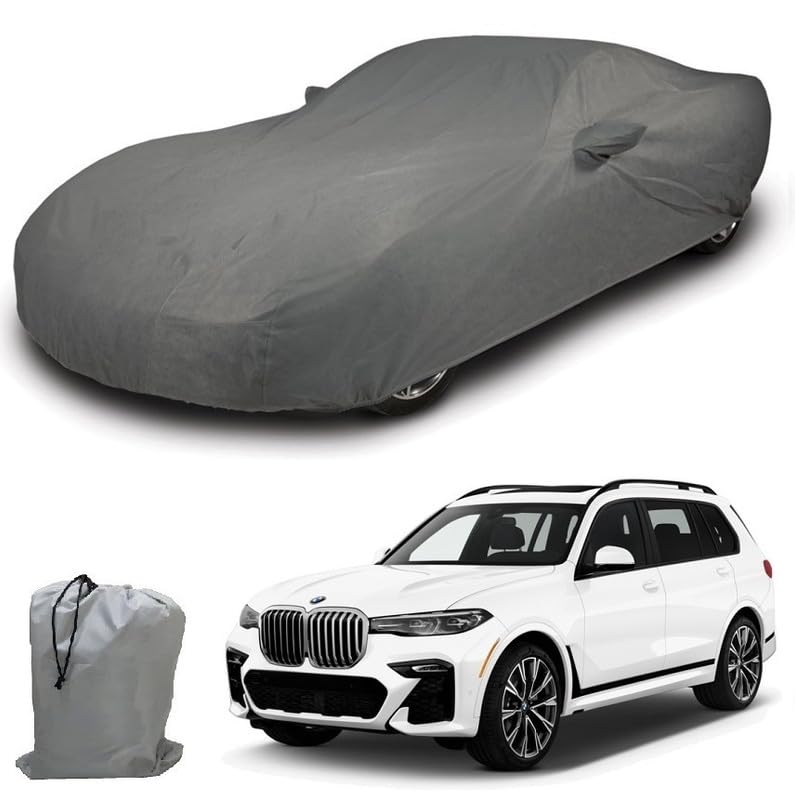 Image of ARCUATE Triple Layer Custom fit Car Body Cover for BMW X7 |Top Layer Dustrproof | Middle Layer Waterproof | Bottom Layer Scratch Protection | Outdoor Indoor Fabric