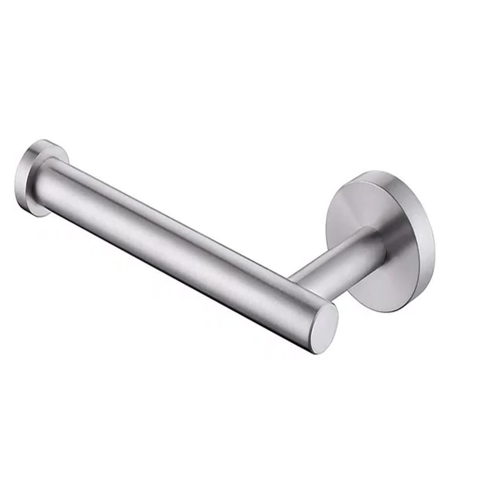 NTEK Chrome Toilet Roll Holder Wall Mounted, Stainless Steel Toilet Paper Holder Tissue Dispenser, Waterproof Chrome Toilet Roll Holder, Style Wall Mounted Polished Steel for Bathroom and Kitchen